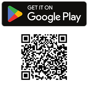 QR Code for HULK App in Google Play. Text: Get it on Google Play
