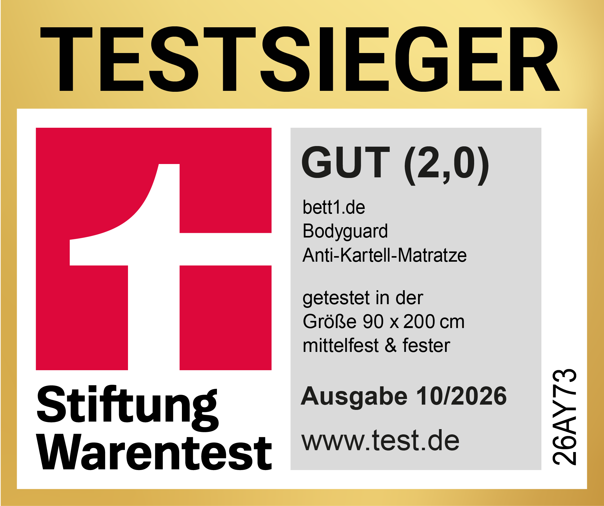 Siegel Stiftung Warentest
