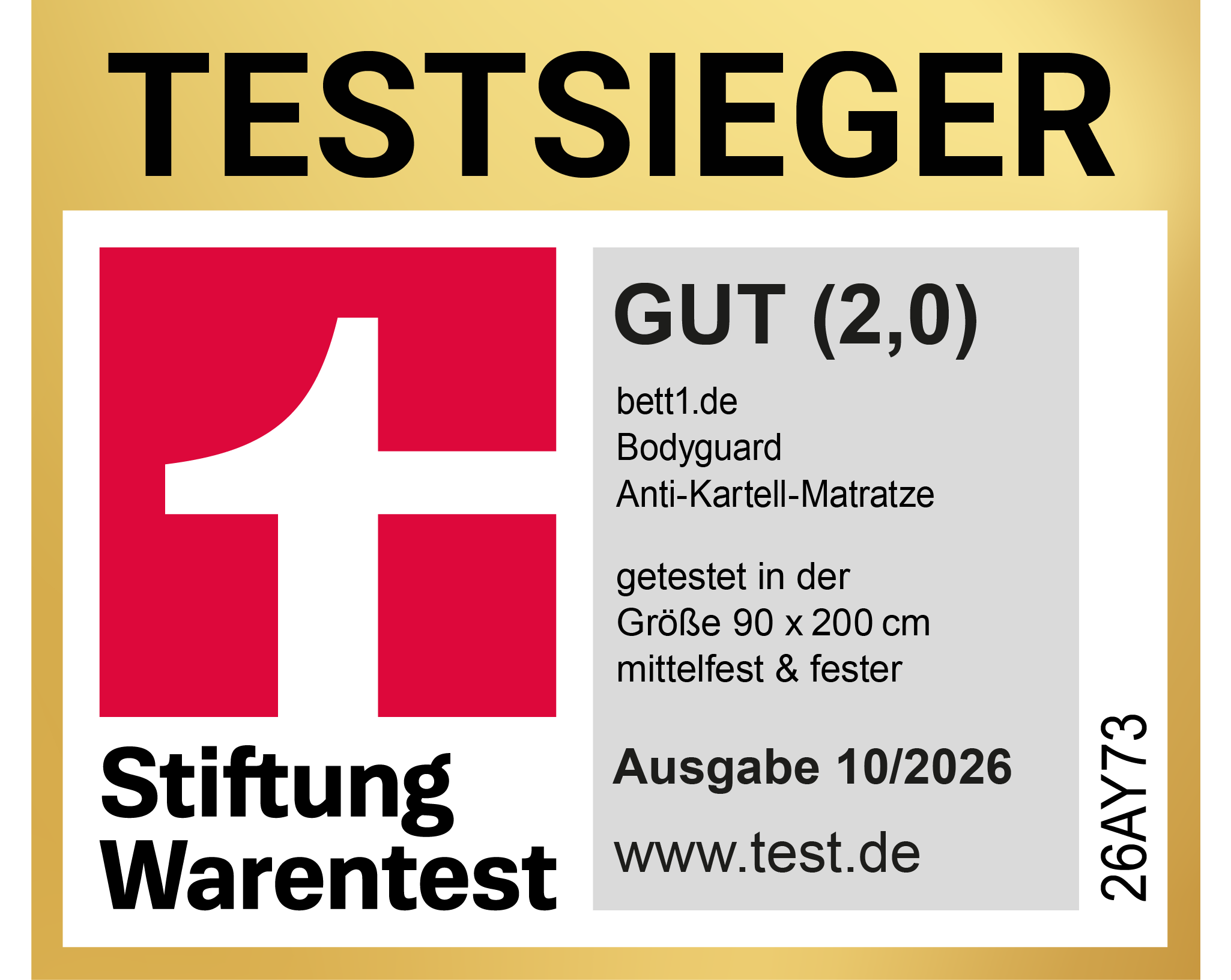 Siegel Stiftung Warentest